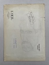 Ritratto, disegno, XX secolo
