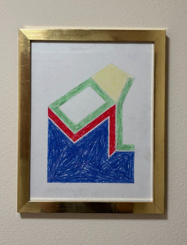 Frank stella drawing - frank,