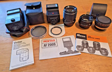 Lotto pentax obiettivi flash - lotto, obiettivi,