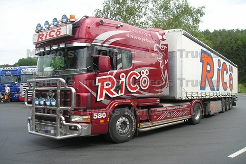 Foto camion scania - foto, telone