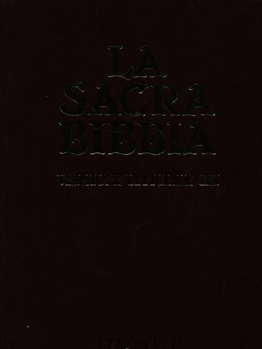 Sacra bibbia cei - sacra,
