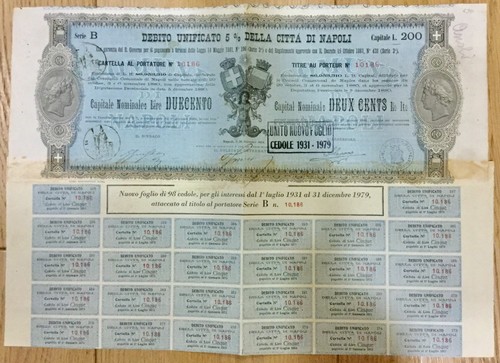 Regno italia debito - regno,