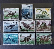 FRANCOBOLLI DINOSAURI ANIMALI