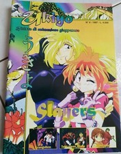 1 RIVISTA ANIME MANGA UKIYO 4 1997 SLAYERS,EVANGELION,TEKKAMAN BLADE,BLUE SEED x