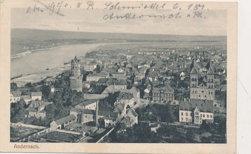 Cartolina postale andernach - cartolina,