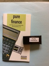 Software Psion II PURE FINANCE