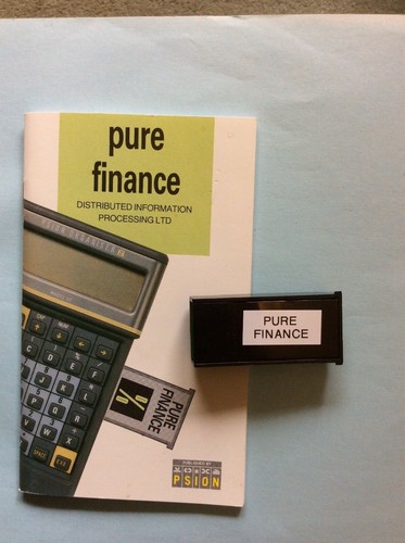 Software psion pure finance - psion,