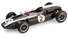 MODELLINO AUTO F1 STATICO BRUMM COOPER T53 SILVERSTONE 1960 BRUCE MCLAREN 1/43