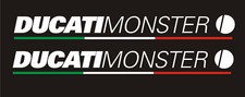 Adesivi ducati monster - adesivi,