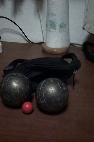 Bocce boccino vintage - +,