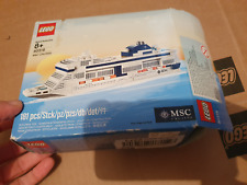 LEGO 40318 MSC Cruises Nave da Crociera NUOVO scatola sigilli aperti vedi foto