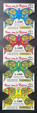 GRATTA E VINCI-VINCI CON LA NATURA-Cat. L-409-410-411-412 SERIE biglietti NUOVI