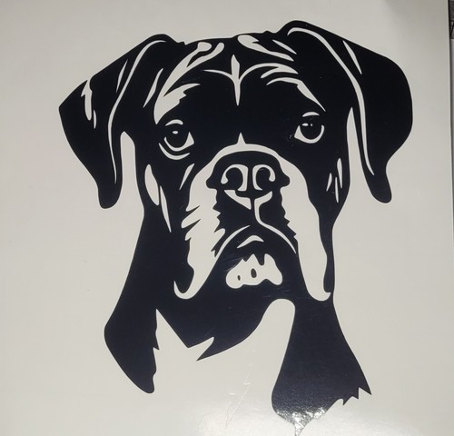 Adesivo boxer cane - 1x,