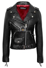 Giacca di pelle donna San