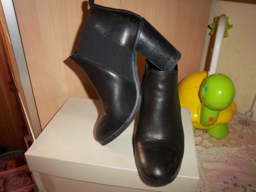 Stivaletti pelle nero donna - stivaletti,