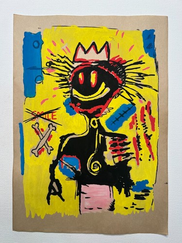 Jean michel basquiat - jean-michel, disegno