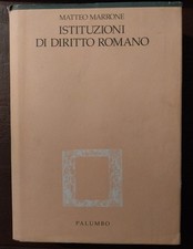 MARRONE ISTITUZIONI DI DIRITTO ROMANO PALUMBO EDITORE