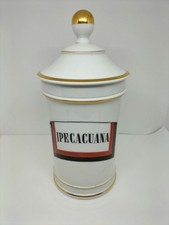 Vaso da farmacia porcellana