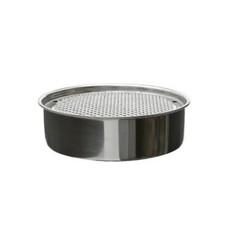 GRATTUGIA PER FORMAGGIO VERDURE IN ACCIAIO INOX CON CONTENITORE 18 CM