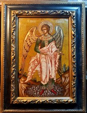 Antica icona russa "Angelo