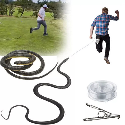 Serpente realistico finto - , 43"