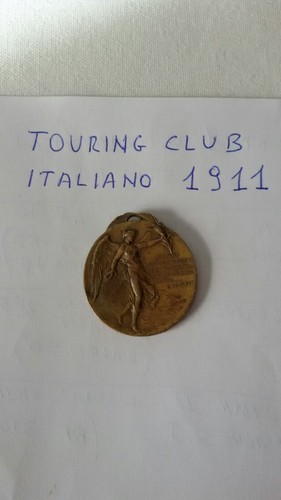 Medaglia touring club - club, italiano