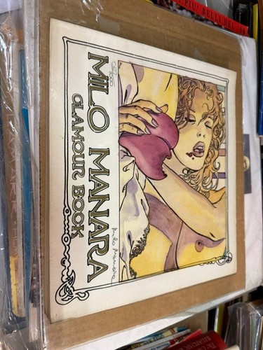 Milo manara glamour book - book,