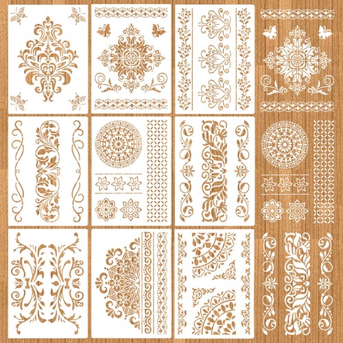 Mwoot pezzi mandala fiore - pezzi,