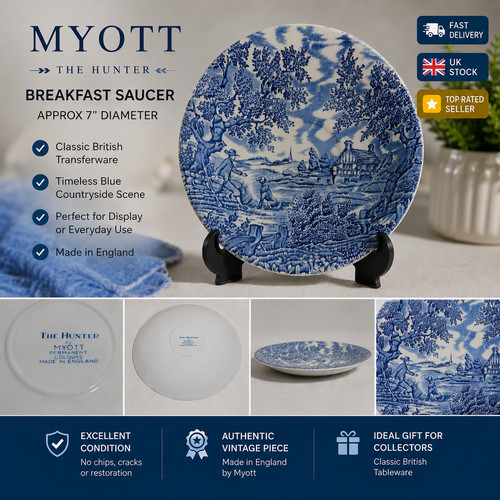Myott the hunter sottotazza - myott, 7"