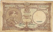 BELGIO 20 franchi 1947