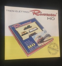 TRENI ELETTRICI RIVAROSSI HO CATALOGO ANNI '60