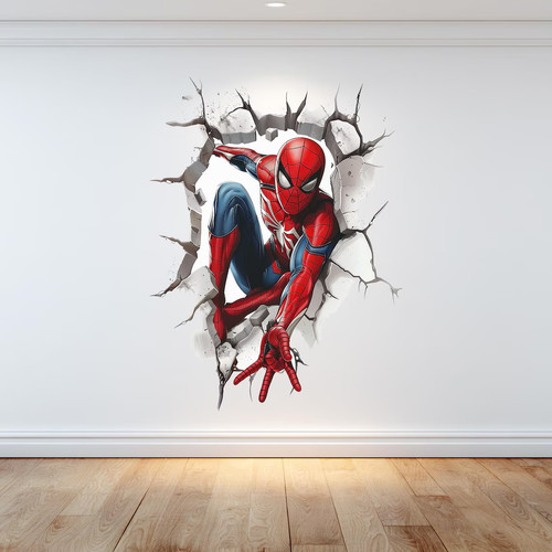 Spiderman schiacciare muro - spiderman,