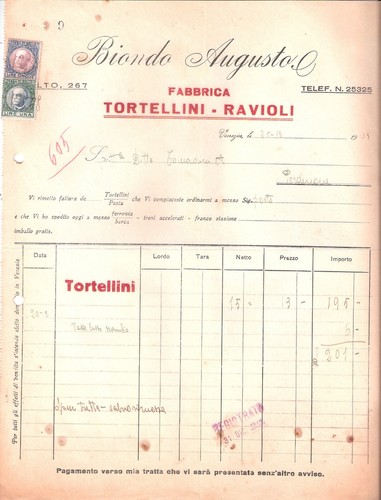 Fattura con marca - fattura,