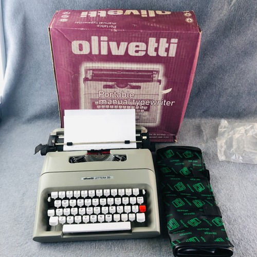 Olivetti lettera 35i - 35i, manual
