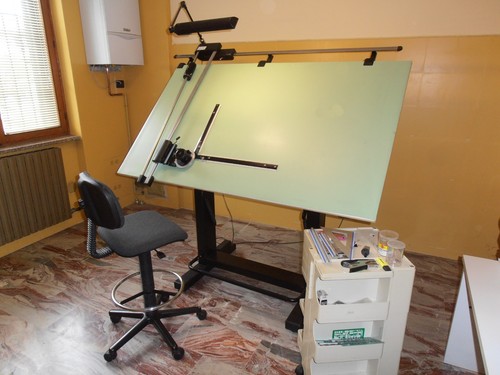 Tavolo disegno bieffe - bieffe, a