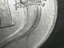 1 LIRA 1955 ERRORE SEGNI DA