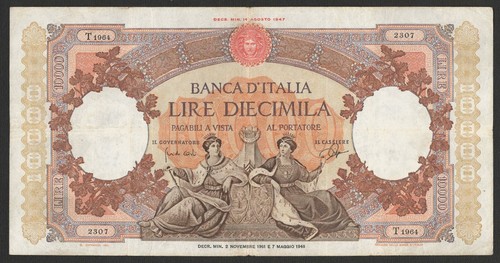 10000 lire repubbliche - 10000,