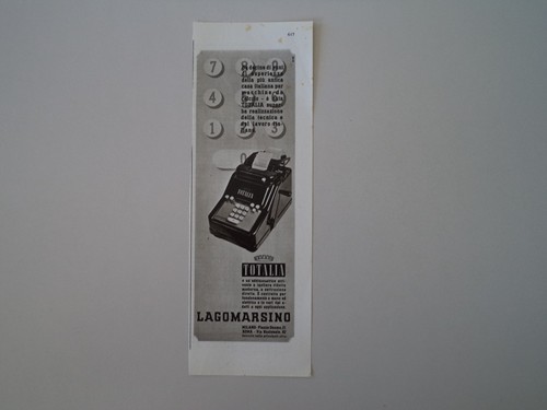 Advertising pubblicità 1941 - pubblicità,