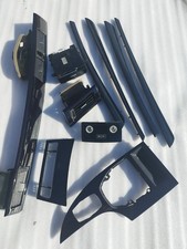 BMW Serie 5 E60 E61 M5 Assetto Interno Legno Nero RHD 2009 LCI