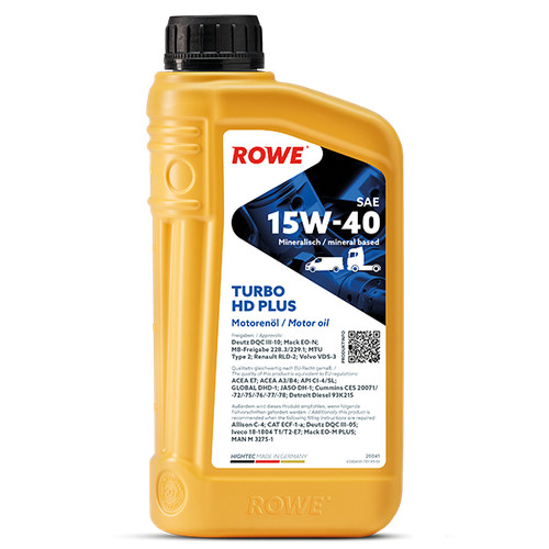 Olio motore 15w rowe - olio,