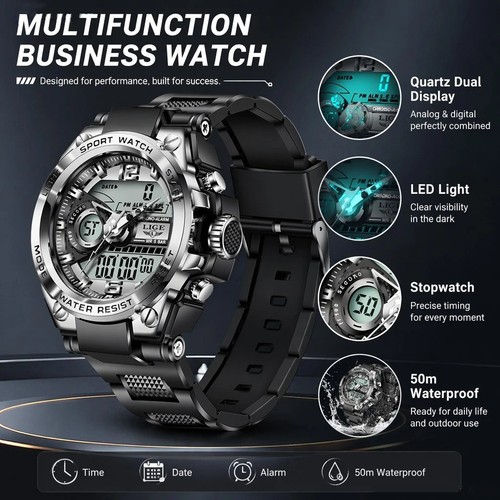 Lige orologio digitale uomo - lige,