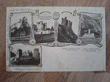 VALLE D' AOSTA VEDUTINE SARRE CHATILLON ST PIERRE CHATEAUU D' AYMAVILLE