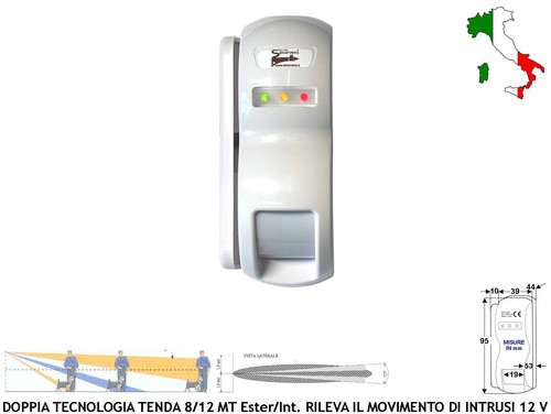 Rileva ladri sensore doppia - ladri,
