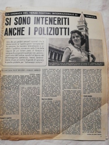 Festival internazionale della - internazionale,