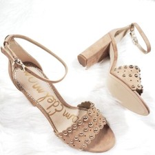 Sandali donna tacco smerlato