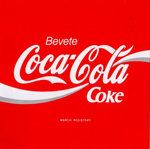 Coca cola italia vintage s - coca-cola,