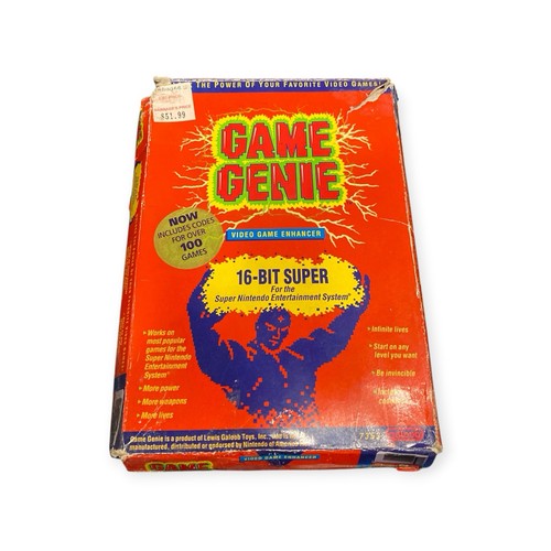 Gioco genie snes super - gioco,