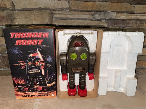 Thunder robot tin toy battery - thunder,