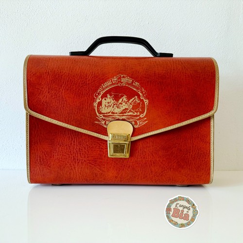 Borsa cartella vintage anni - borsa,