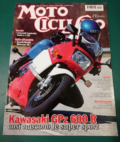 Motociclismo kawasaki gpz - kawasaki,